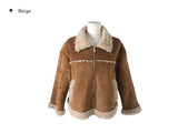Berlin Wool Collar Fur Mustang Jacket
