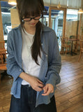 Hachini Basic Check Long Sleeve Shirt
