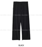 (UNISEX) Weight One Pin Tuck Wide Slacks