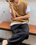 Mix two-tone vest
