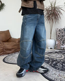 Mark Curved Dart Denim Pants