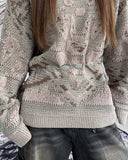 Eliki Mix Round Knit