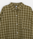 Resol Check Long Sleeve Over Shirt