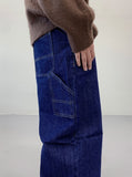 Unisex Classic Carpenter Denim Pants