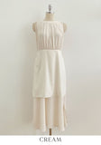 Cosette Halter Flare Long One Piece