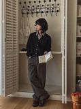 Taise Crop V-Neck Cardigan
