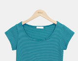 Cotter Stripe Short Sleeve T-shirt