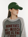 Raglan Two-Tone Knit Pullover