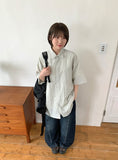 [unisex] Delve Nylon Over Short Sleeve Shirt