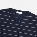 Hina Stripe V-neck Knit