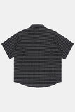 Forest check over half shirt