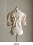 Oberlin Pin-Tuck Wrap Blouse