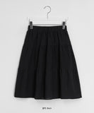 Suit Stripe Banding Skirt