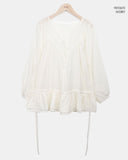 Ronew Frill Tiered Blouse