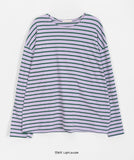 Memgart Color Stripe Over Long Sleeve Tee