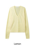Toru Summer Deep V-Neck T-Shirt