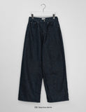 Senu Raw Wide Denim Pants