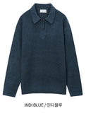 Renyu Hachi Zipper Collar Knit