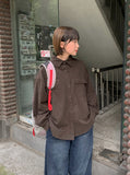 Tohit Pocket Over Long Sleeve Shirt