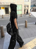 Byder Parachute Black Multi Cargo Denim