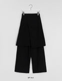 Shamt nylon wrap skirt pants