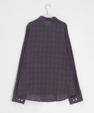 Komeko Summer Over Fit Check Shirt