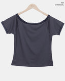 Verom Lace Short Sleeve T-shirt