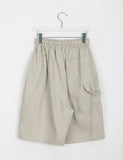 [unisex] Mizuki Carpender Banding Bermuda Cotton Pants