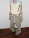 DART CAP SLEEVE SHIRT