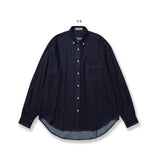 Weed Stitch Denim Shirt