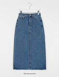 Kamini Denim Long Skirt