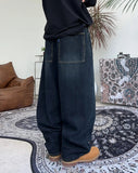 Deon Balloon Banding Denim Pants