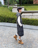 Cos Pigment Hooded Vest