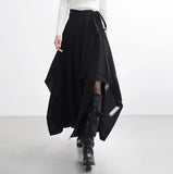 Prene Flared Wrap Skirt