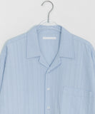 [unisex] Jint Seersucker Over Short Sleeve Shirt
