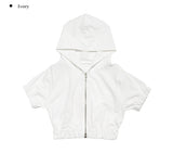 Tora Nylon Hood Zip-Up Jacket