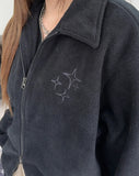 Kind Star Embroidered Fleece Jumper