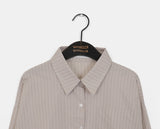 Matos Overfit Striped Shirt