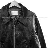 Dying crack two-way jacket
