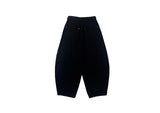 Flick Check Wide Cotton Balloon Pants