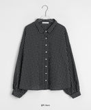 Naita Crop Check Shirt