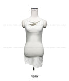 Unbalance Drape Long Sleeveless
