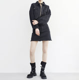 Sie Cotton Short Skirt