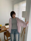 Binbuo Summer See-through Stripe Hood Shirt