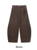 Veron Curved Corduroy Pants