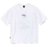 Non Slip Embroidery Short Sleeve T-shirt
