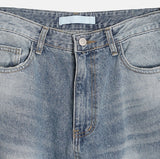 Bohemian Damage Wide Denim Pants