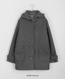 Tilve Quilted Hood Half Coat