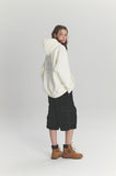 Cloud Cat Embroidered Hoodie