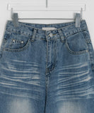 Belkyo Washing Denim Bermuda Pants